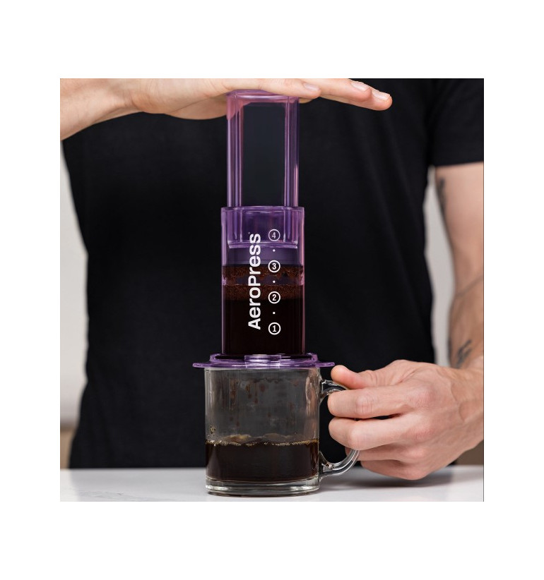 AeroPress Clear Morado AeroPress Clear Morado
