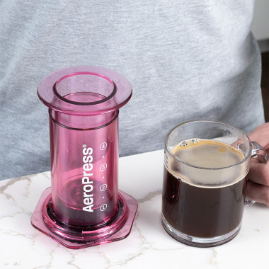 AeroPress Clear Rosa 2