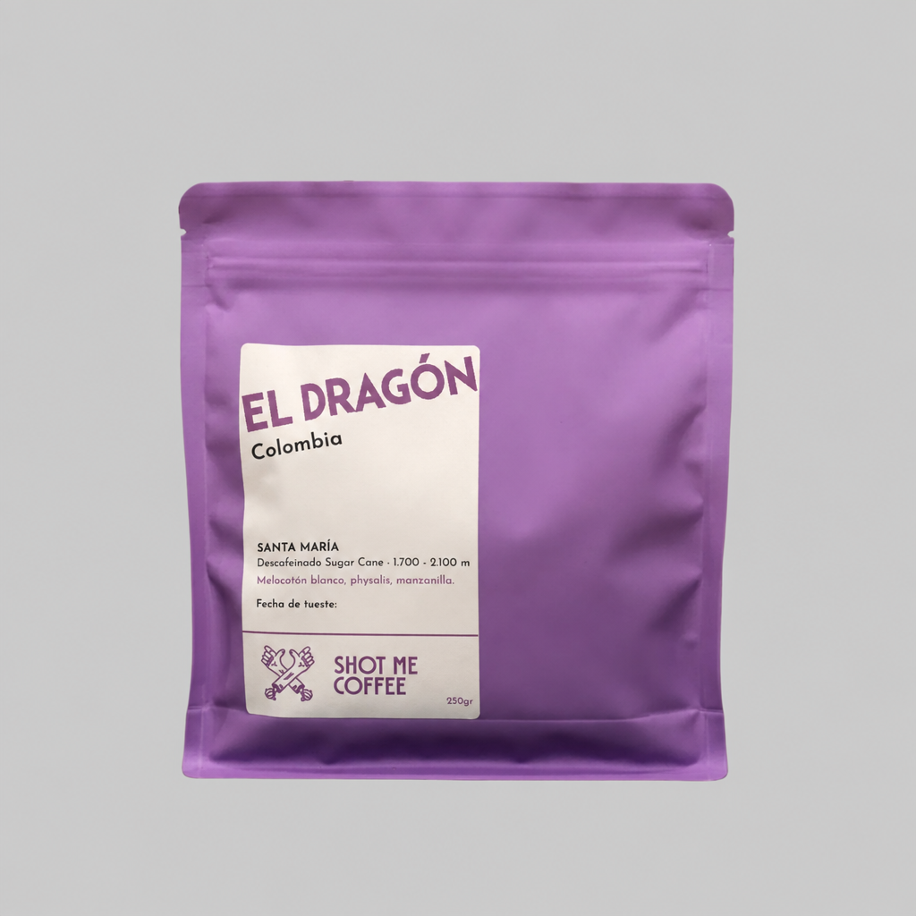 Paquete de café El Dragón